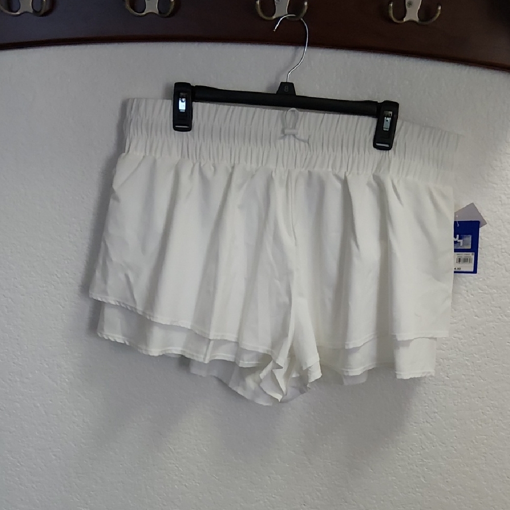 JoyLab Women's White Athletic Shorts